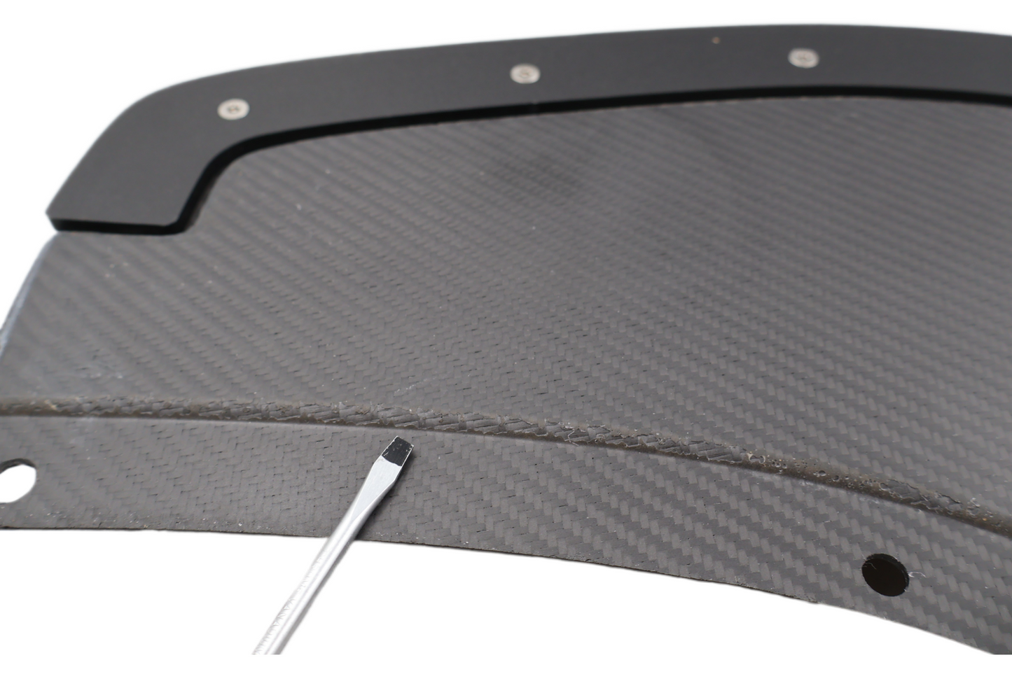 68210709AB NEW OEM 2013-2017 DODGE VIPER TA1.0 LEFT FRONT SPLITTER CARBON FIBER