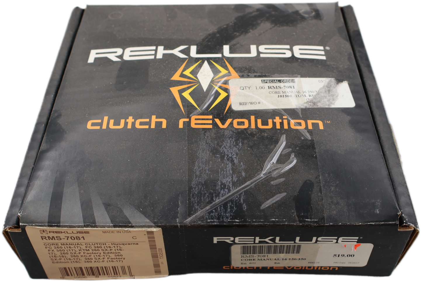 RMS-7081 NEW REKLUSE CORE MANUAL CLUTCH KIT FITS KTM HUSQVARNA