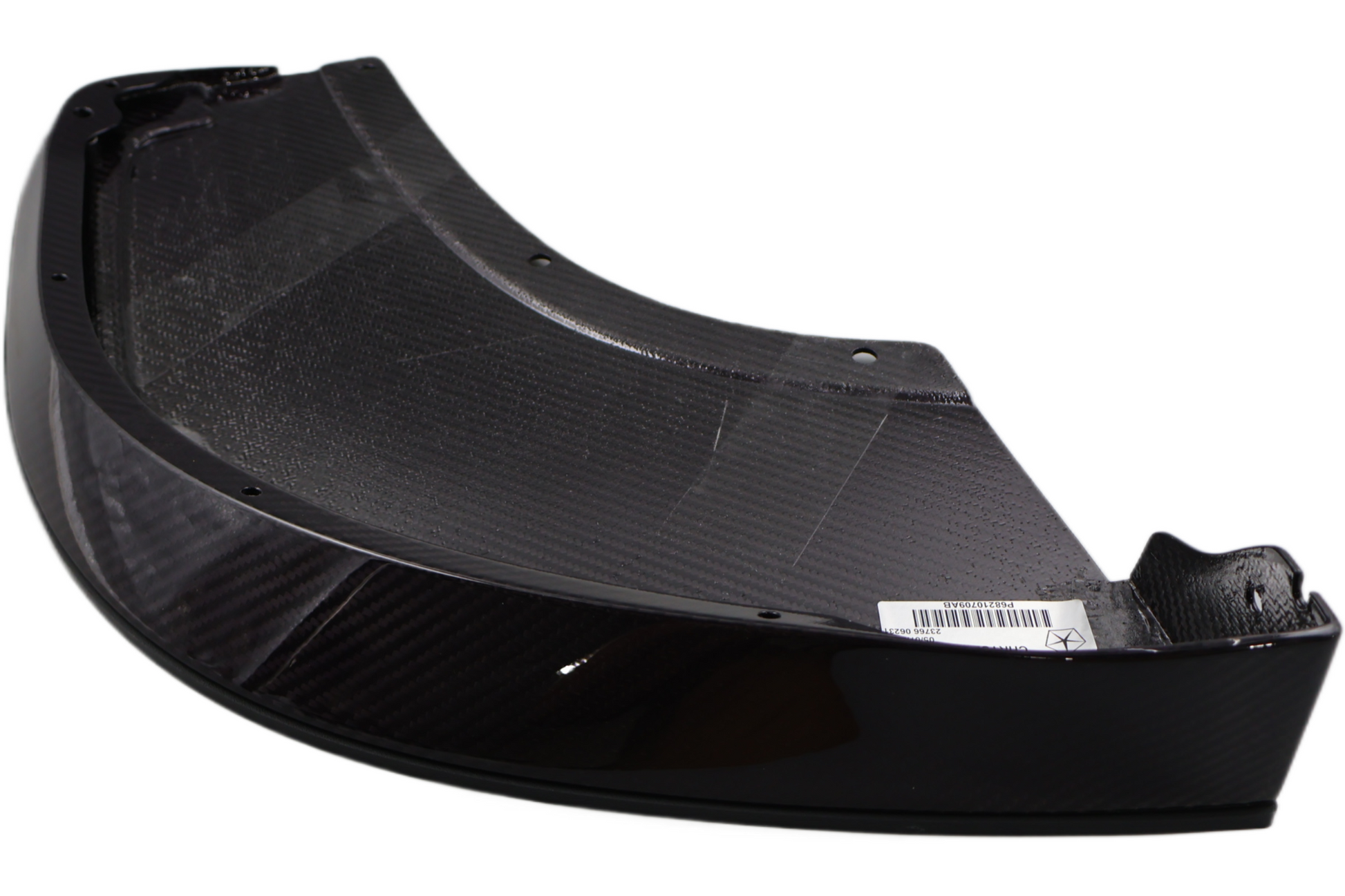68210709AB NEW OEM 2013-2017 DODGE VIPER TA1.0 LEFT FRONT SPLITTER CARBON FIBER