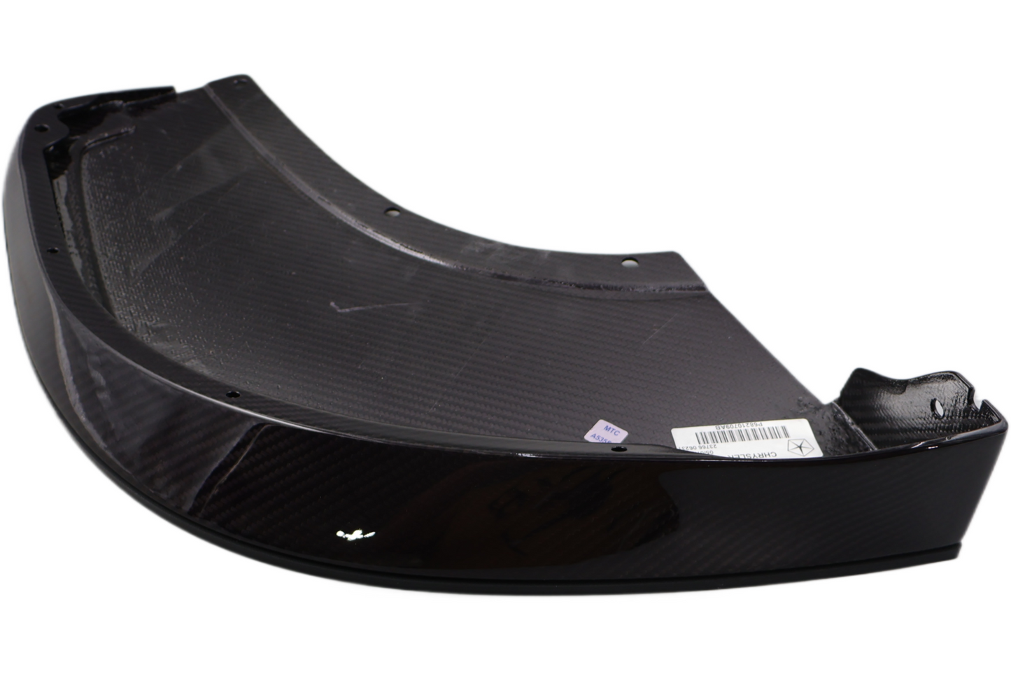 68210709AB NEW OEM 2013-2017 DODGE VIPER TA1.0 LEFT FRONT SPLITTER CARBON FIBER