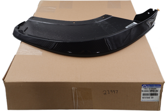 68210709AB NEW OEM 2013-2017 DODGE VIPER TA1.0 LEFT FRONT SPLITTER CARBON FIBER