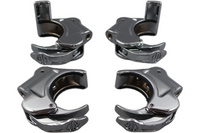 
              59856-05 NEW OEM HARLEY-DAVIDSON 41MM QUICK DISCONNECT WINDSHIELD CLAMPS SET
            