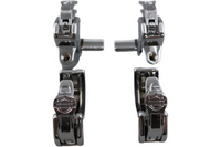 
              59856-05 NEW OEM HARLEY-DAVIDSON 41MM QUICK DISCONNECT WINDSHIELD CLAMPS SET
            