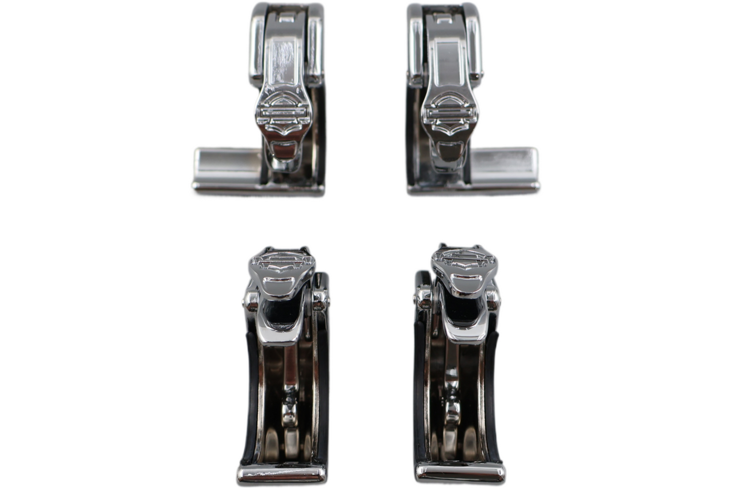 59856-05 NEW OEM HARLEY-DAVIDSON 41MM QUICK DISCONNECT WINDSHIELD CLAMPS SET