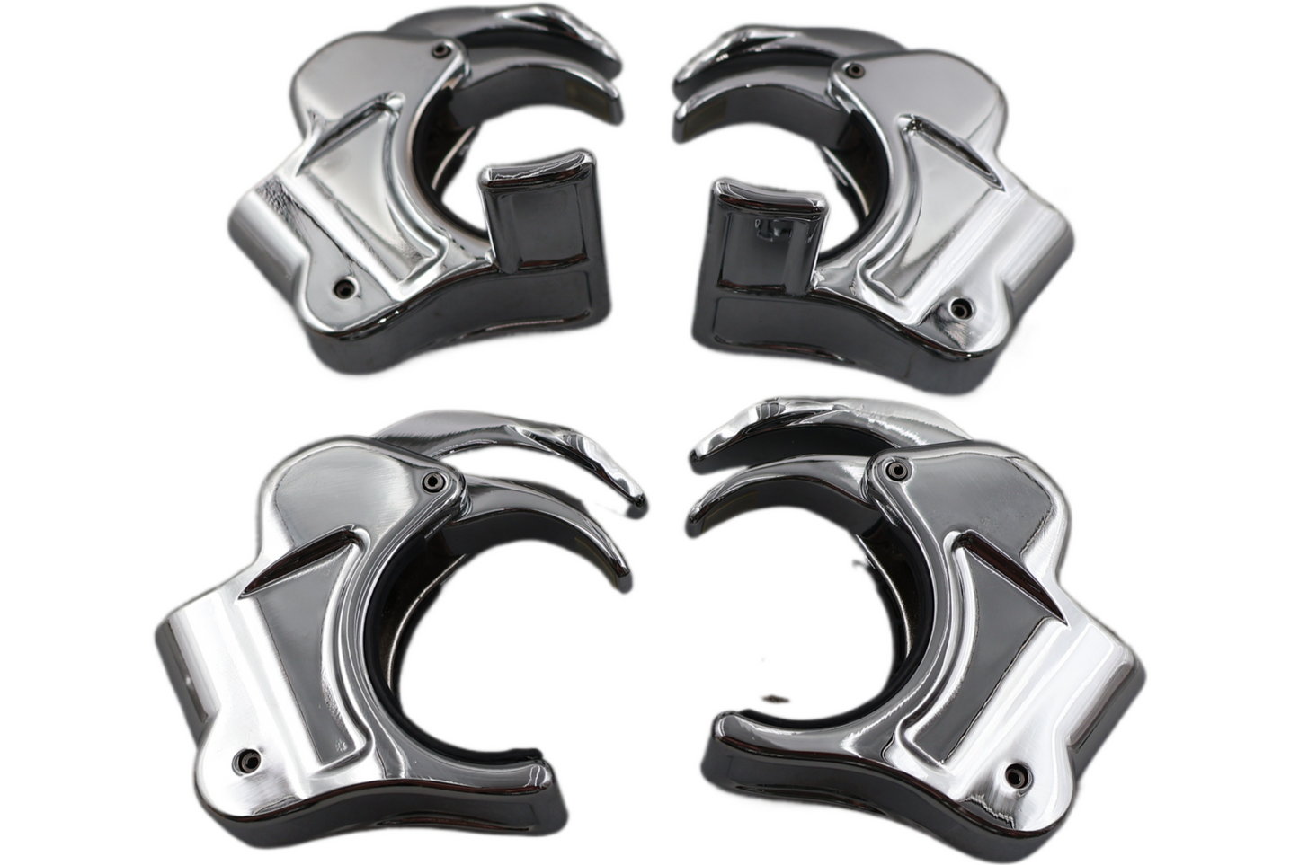 59856-05 NEW OEM HARLEY-DAVIDSON 41MM QUICK DISCONNECT WINDSHIELD CLAMPS SET