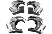 
              59856-05 NEW OEM HARLEY-DAVIDSON 41MM QUICK DISCONNECT WINDSHIELD CLAMPS SET
            