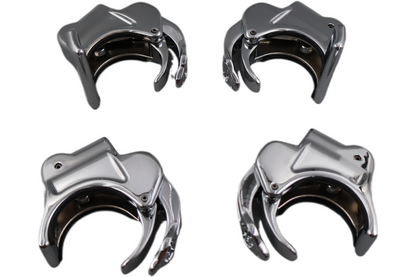 59856-05 NEW OEM HARLEY-DAVIDSON 41MM QUICK DISCONNECT WINDSHIELD CLAMPS SET