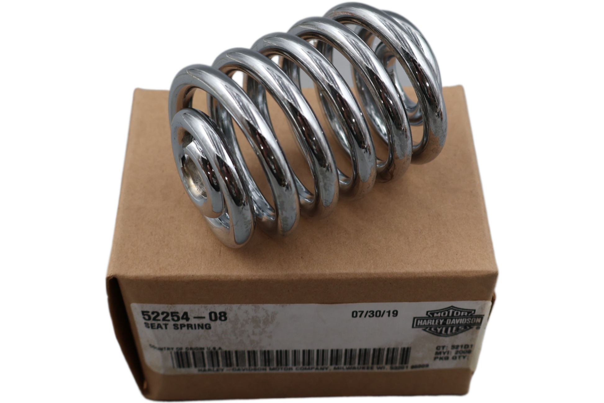 52254-08 NEW OEM 2008-2011 HARLEY-DAVIDSON FLSTSB SOFTAIL CROSSBONES SEAT SPRING