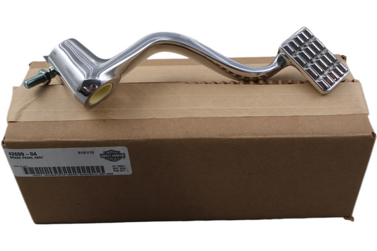 42699-04 NEW OEM 2004-2005 HARLEY-DAVIDSON VRSC VROD CHROME REAR BRAKE PEDAL LEVER
