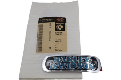 62055-96 NEW OEM 1996 HARLEY-DAVIDSON FXSTSB SPRINGER BAD BOY RIGHT TANK MEDALLION
