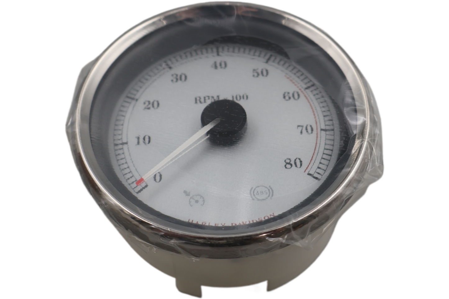 67459-04C NEW OEM 2004-2013HARLEY-DAVIDSON TOURING SILVER FACE TACHOMETER
