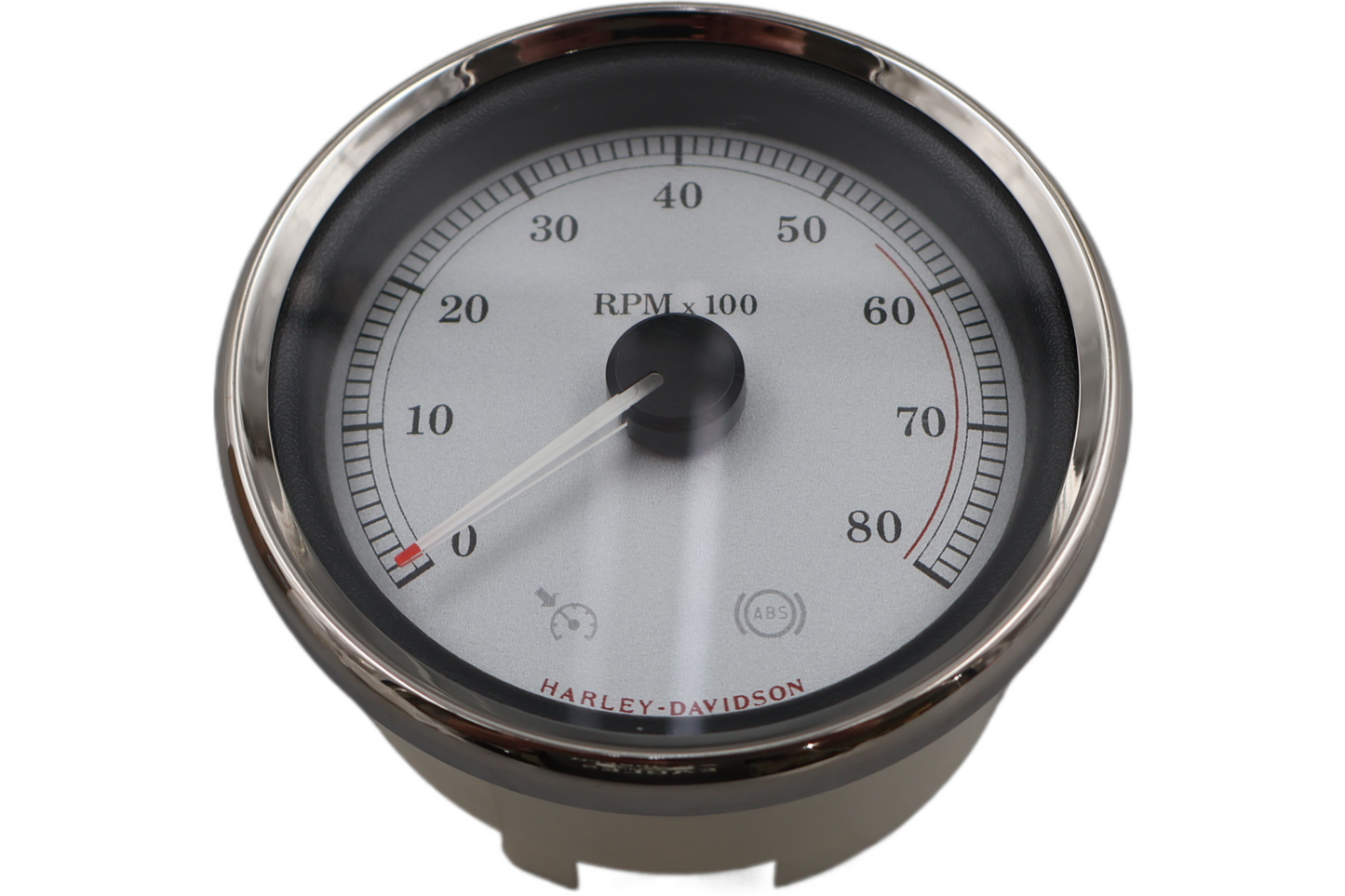 67459-04C NEW OEM 2004-2013HARLEY-DAVIDSON TOURING SILVER FACE TACHOMETER