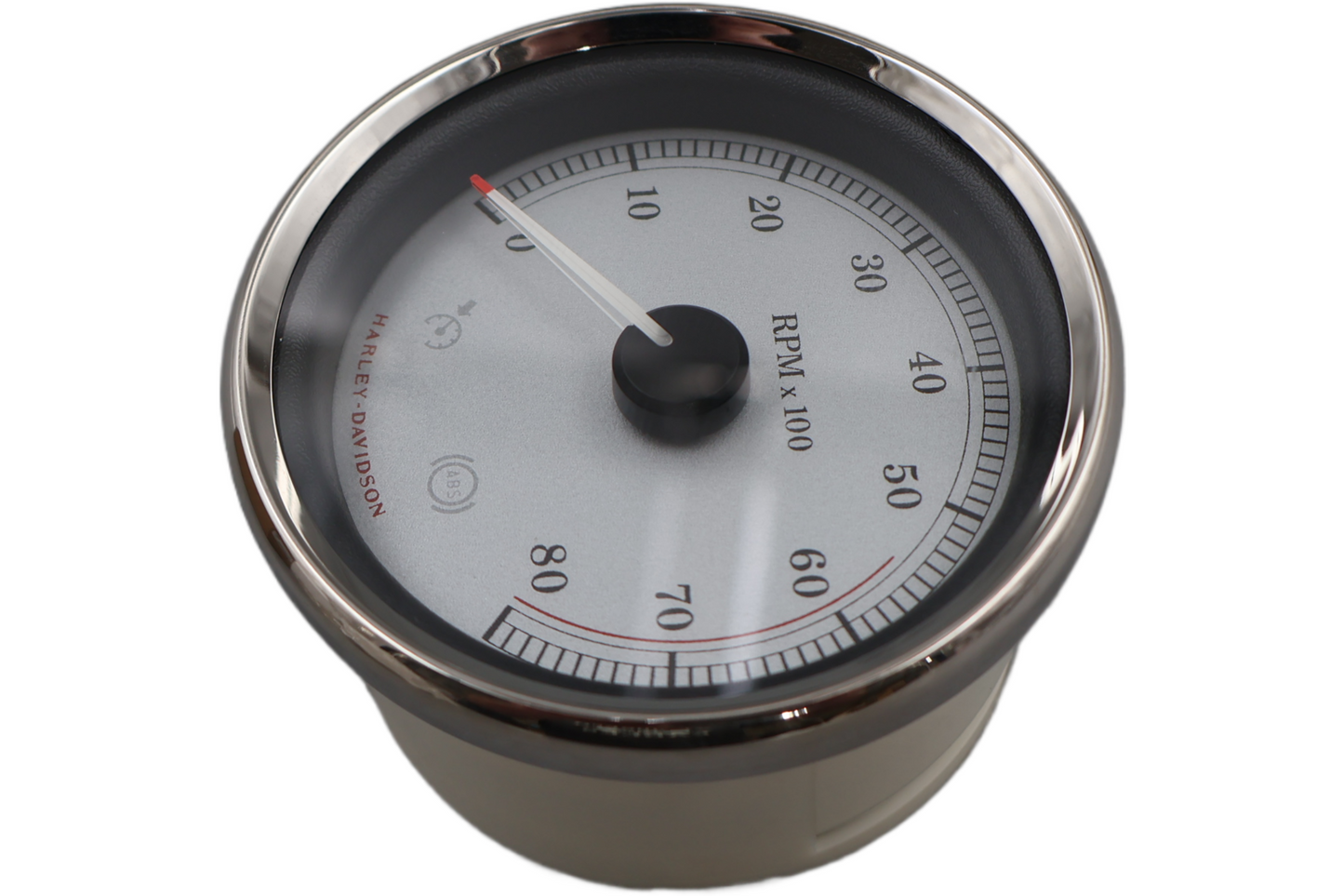 67459-04C NEW OEM 2004-2013HARLEY-DAVIDSON TOURING SILVER FACE TACHOMETER