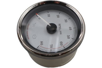 67459-04C NEW OEM 2004-2013HARLEY-DAVIDSON TOURING SILVER FACE TACHOMETER