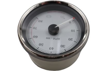 67459-04C NEW OEM 2004-2013HARLEY-DAVIDSON TOURING SILVER FACE TACHOMETER