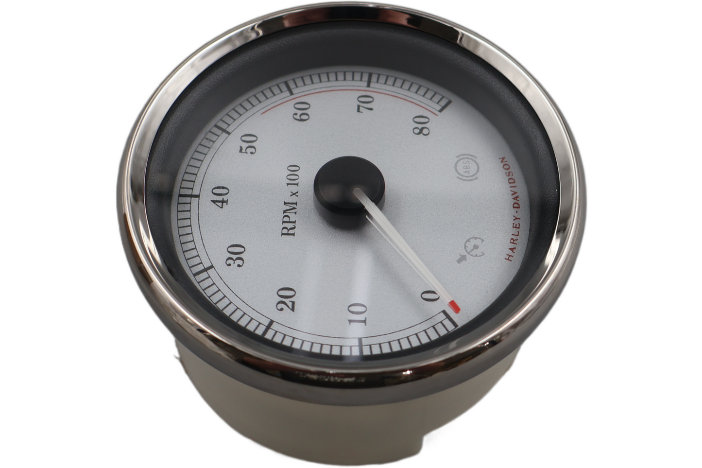 67459-04C NEW OEM 2004-2013HARLEY-DAVIDSON TOURING SILVER FACE TACHOMETER