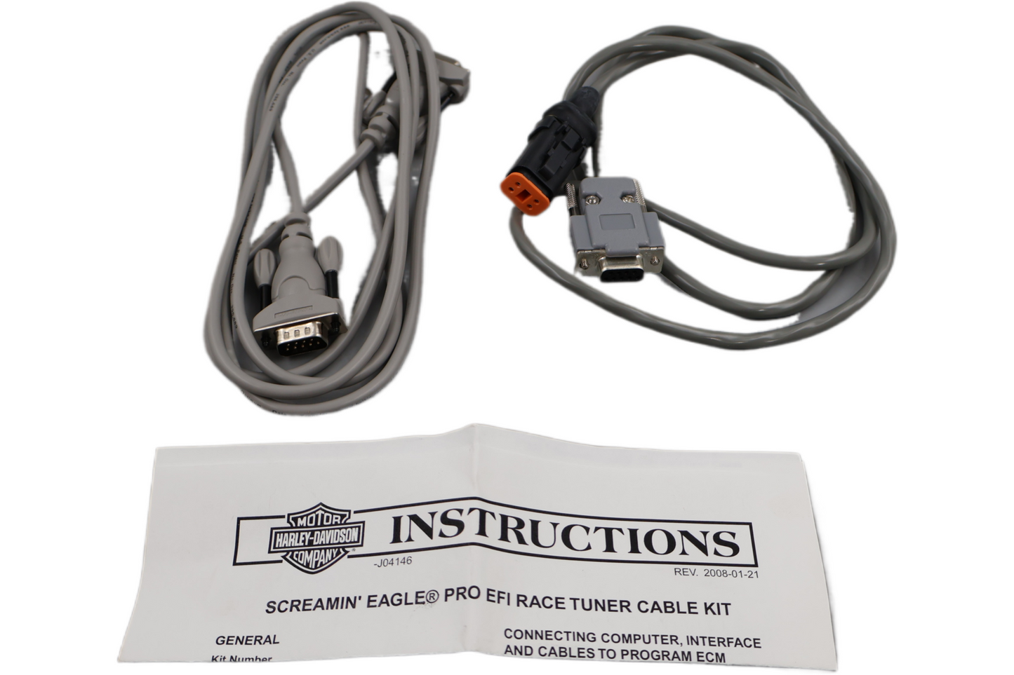 32108-06 NEW OEM HARLEY-DAVIDSON EFI RACE TURNER CABLES KIT 32108-06