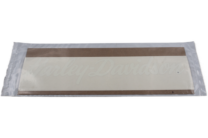 61571-74R NEW OEM HARLEYDAVIDSON XR750 XR-750 WHITE SCRIPT FUEL GAS TANK DECAL