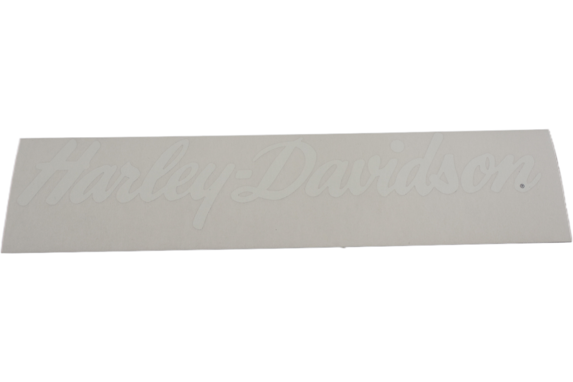 61571-74R NEW OEM HARLEYDAVIDSON XR750 XR-750 WHITE SCRIPT FUEL GAS TANK DECAL