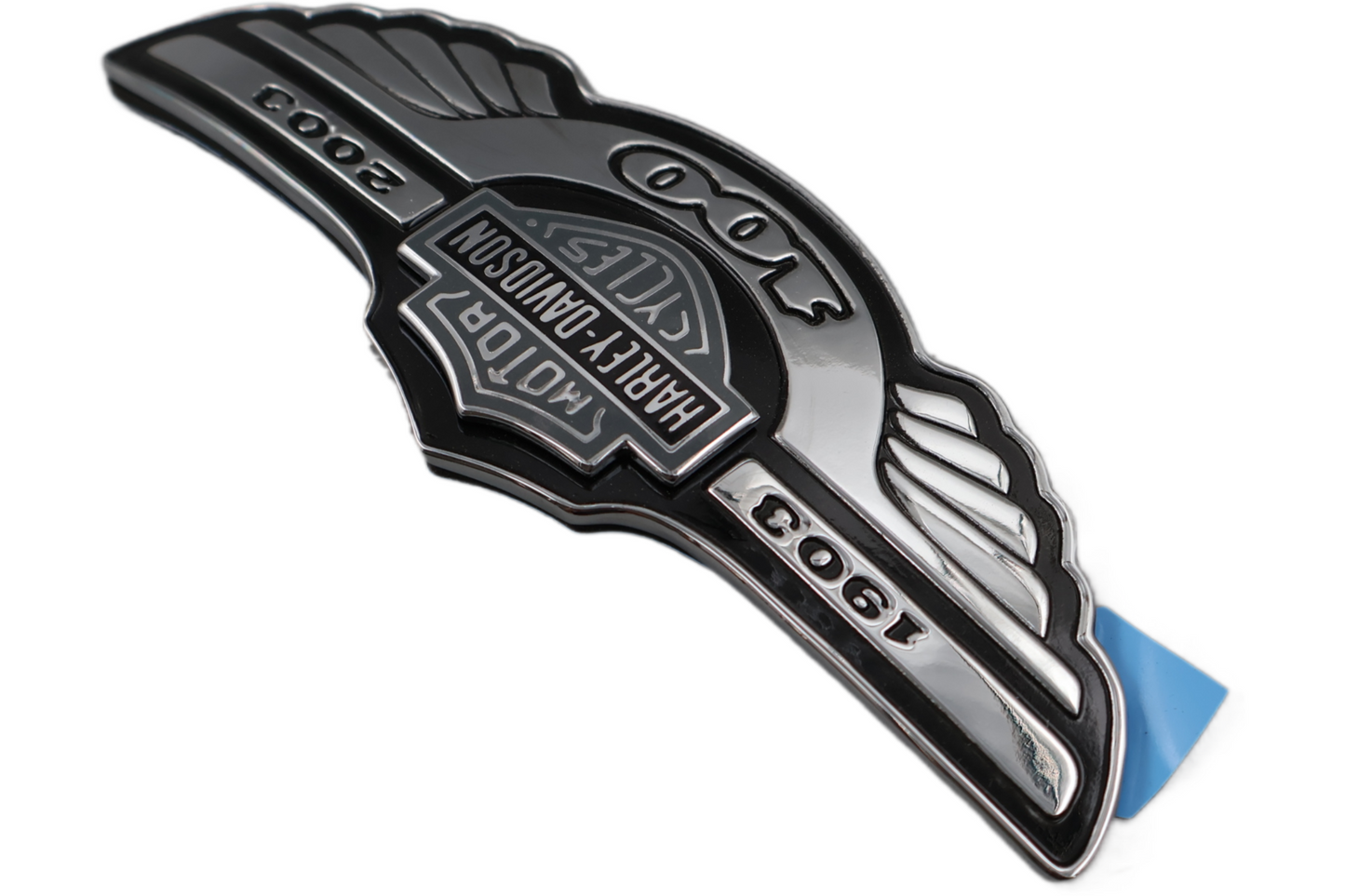 62231-03A NEW OEM 2003 HARLEY-DAVIDSON FXD DYNA TOURING 100TH ANNIVERSARY RIGHT FUEL TANK MEDALLION