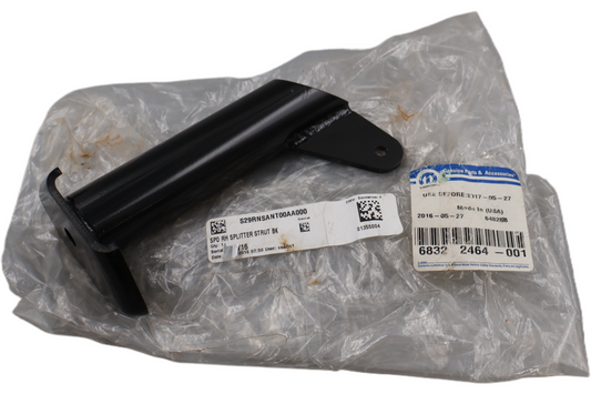 68322464AA NEW OEM 2016-2017 DODGE VIPER ACR-E RIGHT FRONT SPLITTER STRUT BRACKET