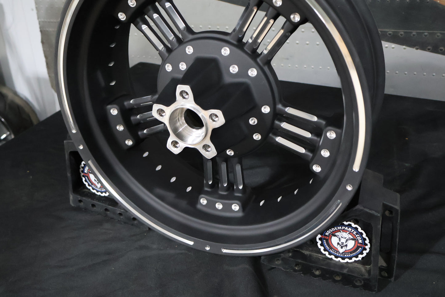 40139-10 NEW OEM 2008-2017 HARLEY-DAVIDSON SOFTAIL FLSTF FXST MAGNUM REAR WHEEL