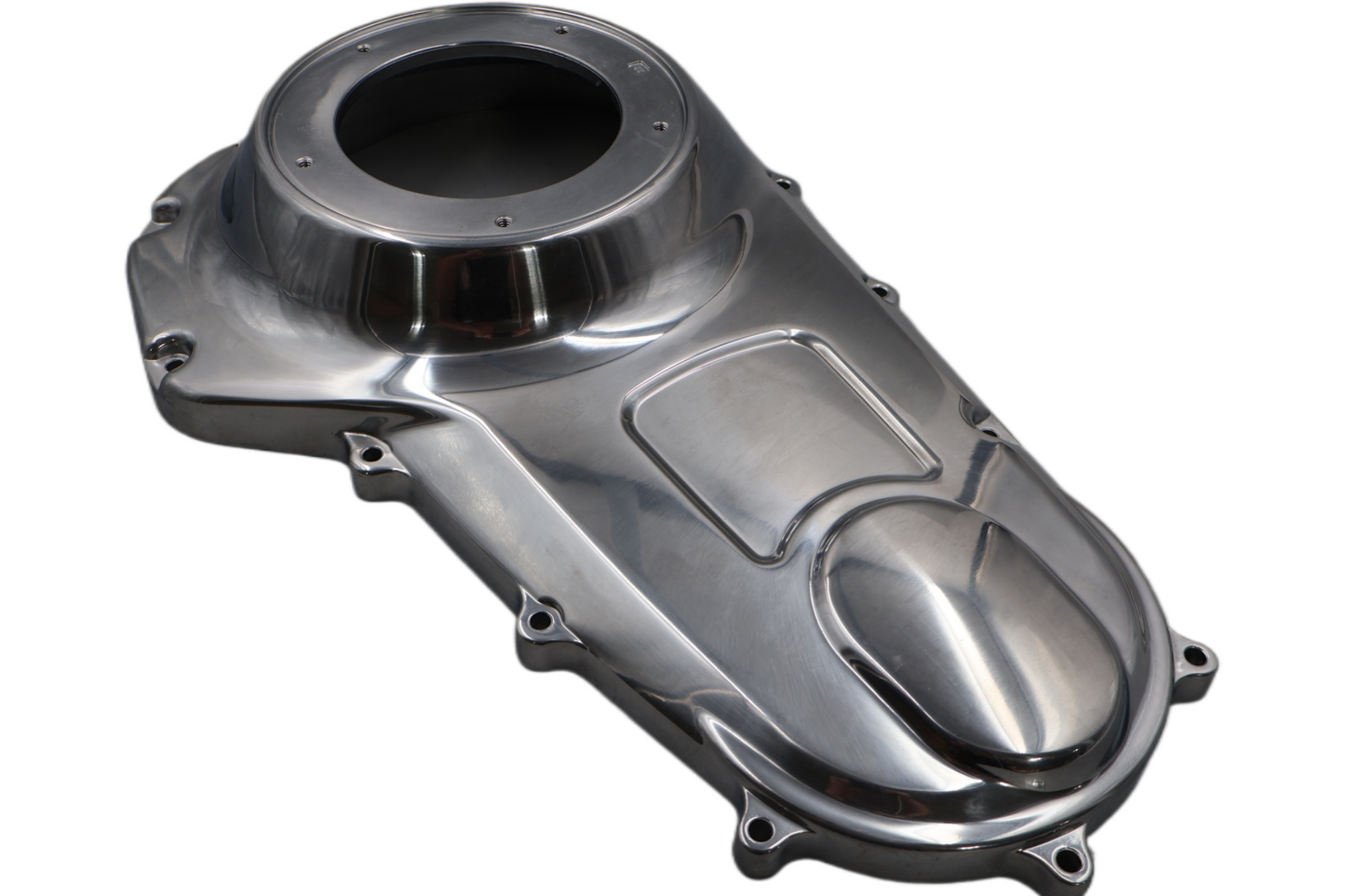 60554-07A NEW OEM 2007-2010 HARLEY-DAVIDSON TOURING PRIMARY COVER POLISHED ULTRA CLASSIC STREET GLIDE