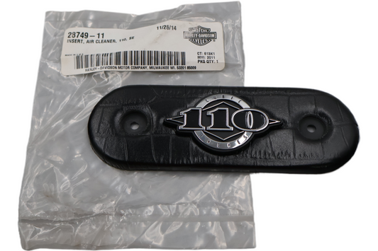 28749-11 NEW OEM 2011 HARLEY-DAVIDSON FLSTSE2 CVO SOFTAIL CONVERTIBLE AIR CLEANER INSERT