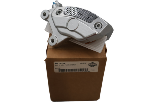 44874-06 NEW OEM 2006 HARLEY-DAVIDSON VRSCSE2 CVO VROD LEFT FRONT BRAKE CALIPER