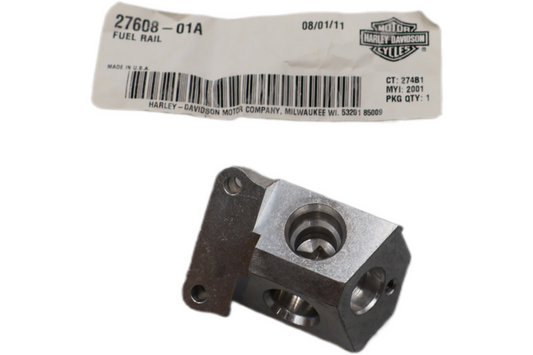 27608-01A NEW OEM 2001-2005 HARLEY-DAVIDSON SOFTAIL DYNA TOURING FUEL RAIL