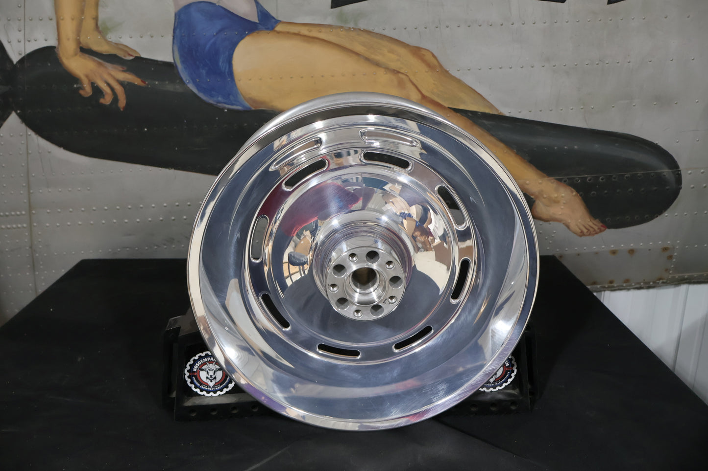 41995-08 NEW OEM 2008-2017 HARLEY-DAVIDSON FX SOFTAIL FL 17X6 SLOTTED REAR WHEEL