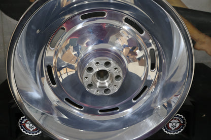 41995-08 NEW OEM 2008-2017 HARLEY-DAVIDSON FX SOFTAIL FL 17X6 SLOTTED REAR WHEEL