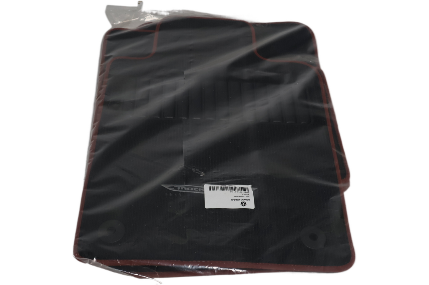 6GA931X6AB NEW OEM 2018-2019 JEEP GRAND CHEROKEE TRACKHAWK FLOORMATS SET FR/REAR
