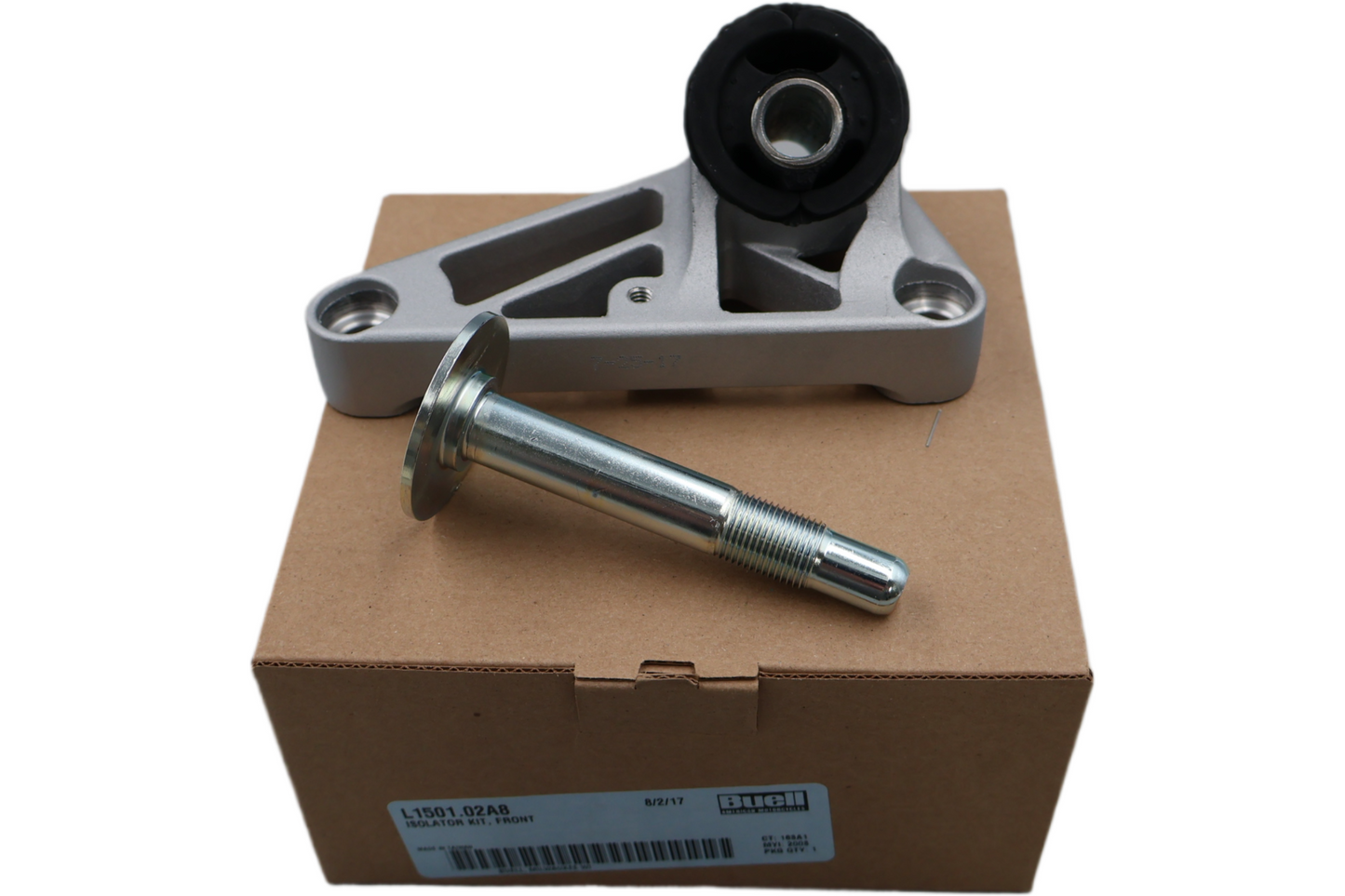 L1501.02A8 NEW OEM 2003-2010 BUELL XB FRONT ISOLATOR KIT MOTOR MOUNT L1501.02A8