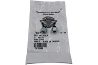 
              7887 NEW OEM HARLEY-DAVIDSON HEX NYLON CAP NUT 2-PACK 1/4"-20 X 7/16"
            