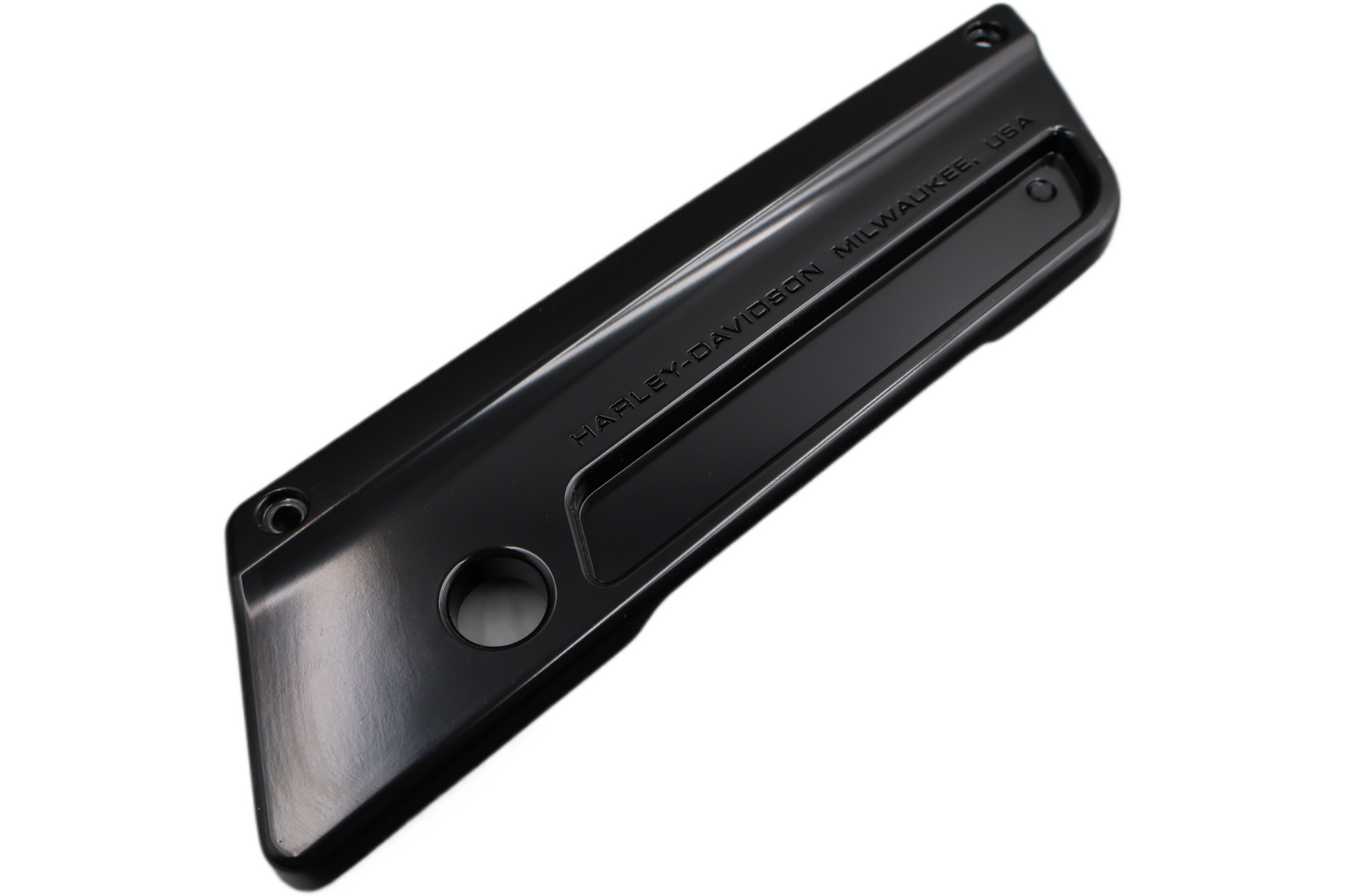 90853-06 NEW OEM 1993-2013 HARLEY-DAVIDSON TOURING RIGHT SADDLEBAG LATCH COVER