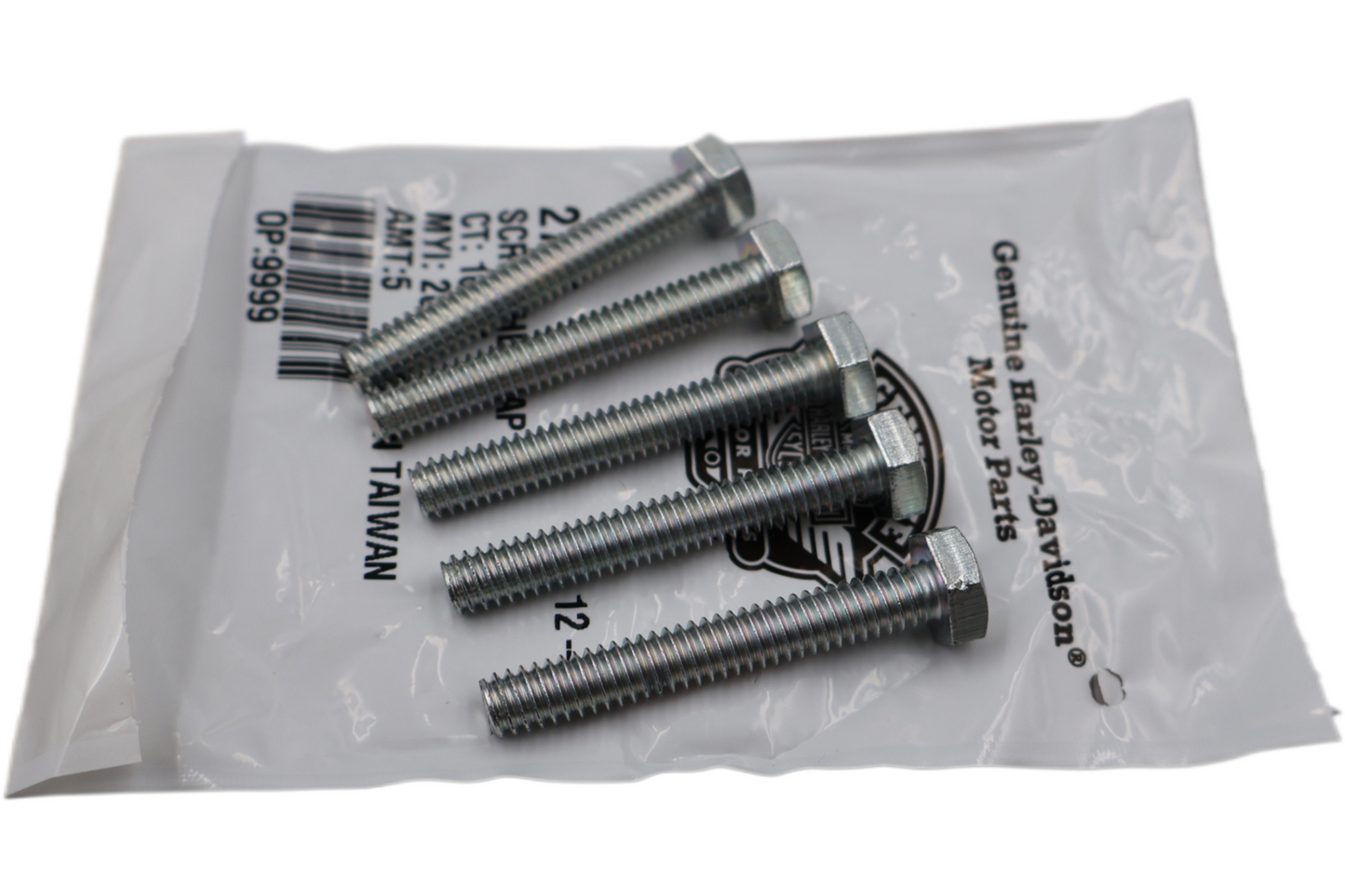 2718 NEW OEM HARLEY-DAVIDSON HEX CAP SCREW  1/4"-20 X 1-3/4" 5-PACK 2718