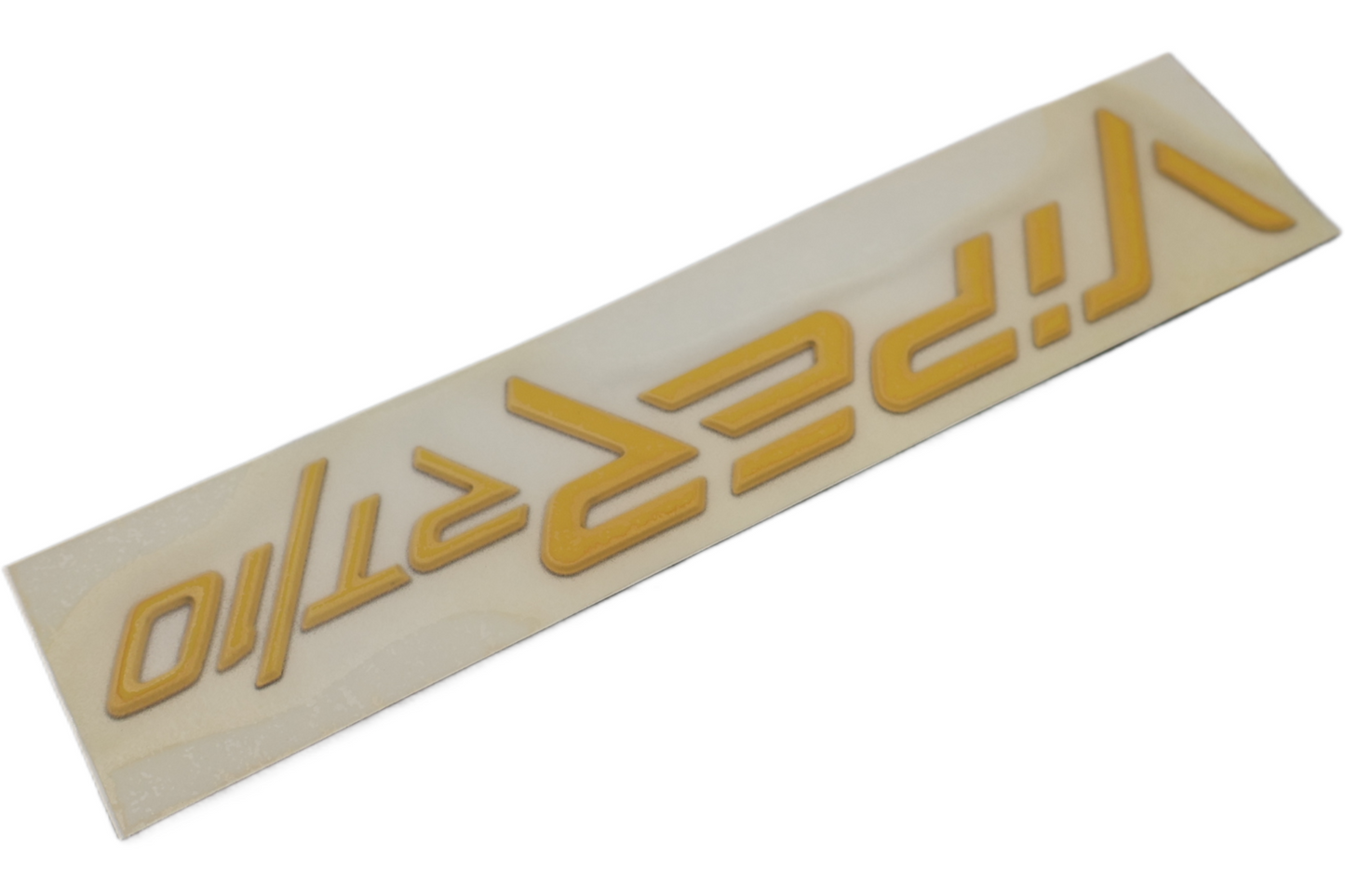 GC43PJE NEW OEM 1992-1996 DODGE VIPER RT/10 REAR BUMPER COVER DECAL NAMEPLATE