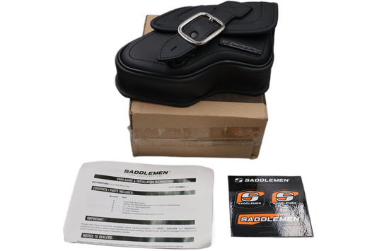3501-1428 NEW SADDLEMEN BATTERY BOX BAG FITS 2006-2017 HARLEY-DAVIDSON FXD DYNA