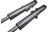 
              46240-02A 46241-02A NEW OEM 2002-2003 & 2007-2008 HARLEY-DAVIDSON FLHRSE ROADKING CVO CHROME FORK LEGS
            