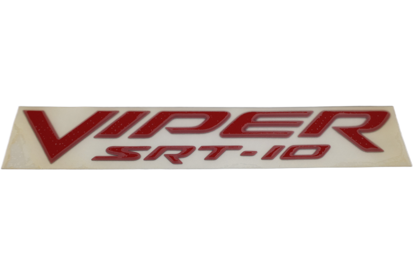 WN81WRRAB NEW OEM 2003-2005 DODGE VIPER SRT-10 DECAL SIDE HOOD/FENDER 3D NAMEPLATE
