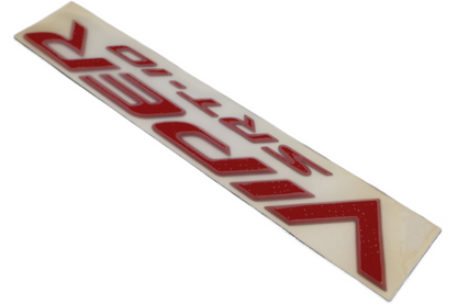 WN81WRRAB NEW OEM 2003-2005 DODGE VIPER SRT-10 DECAL SIDE HOOD/FENDER 3D NAMEPLATE
