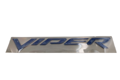 WN73SBEAC NEW OEM 2010 DODGE VIPER SRT-10 REAR BUMPER DECAL BLUE