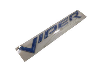 WN73SBEAC NEW OEM 2010 DODGE VIPER SRT-10 REAR BUMPER DECAL BLUE