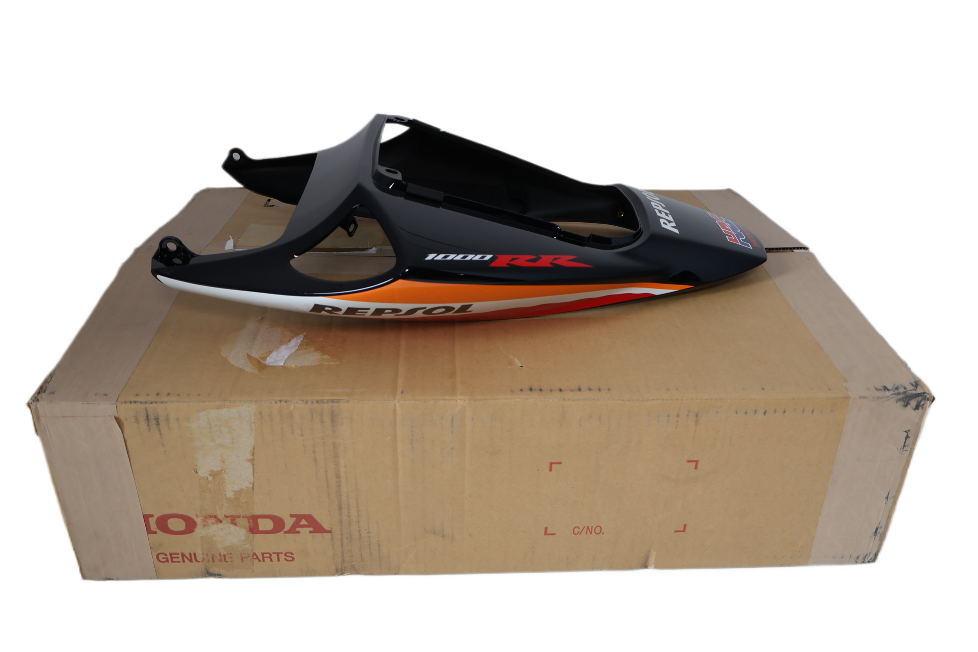 77210-MEL-D50ZA NEW OEM 2007 HONDA CBR1000RR REPSOL TAIL FAIRING REAR COWL