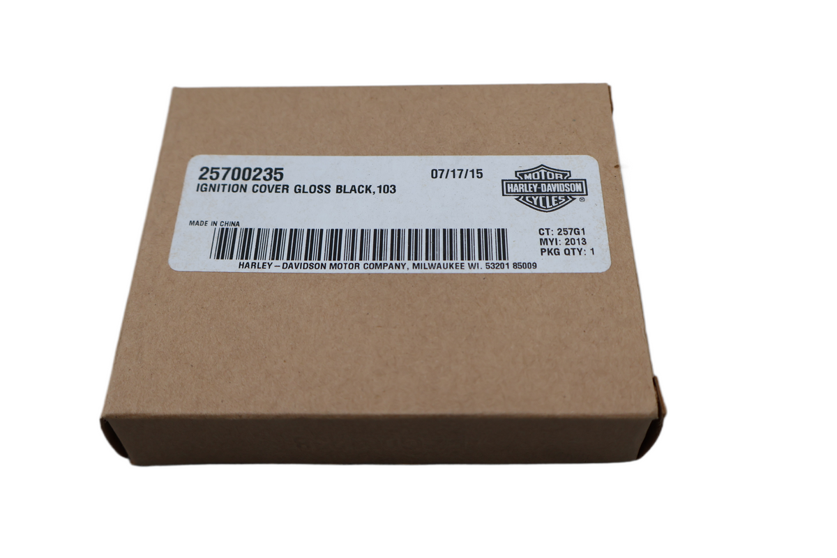 25700235 NEW OEM 2006-2017 HARLEY-DAVIDSON 103CI GLOSS BLACK TIMER COVER TOURING SOFTAIL