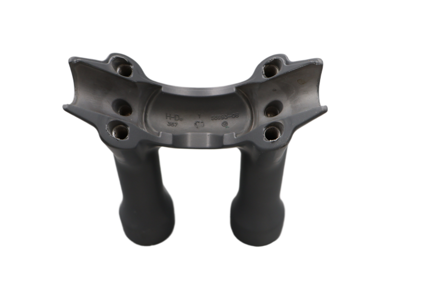 55992-08 NEW OEM 2008-2011 HARLEY-DAVIDSON FXCW SOFTAIL ROCKER HANDLEBAR RISER BLOCK SATIN