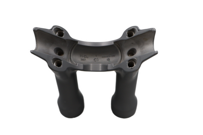 55992-08 NEW OEM 2008-2011 HARLEY-DAVIDSON FXCW SOFTAIL ROCKER HANDLEBAR RISER BLOCK SATIN