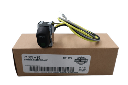 71505-96 NEW OEM 1996-2013 HARLEY-DAVIDSON TOURING PASSING LAMP SWITCH TOURING STREET GLIDE