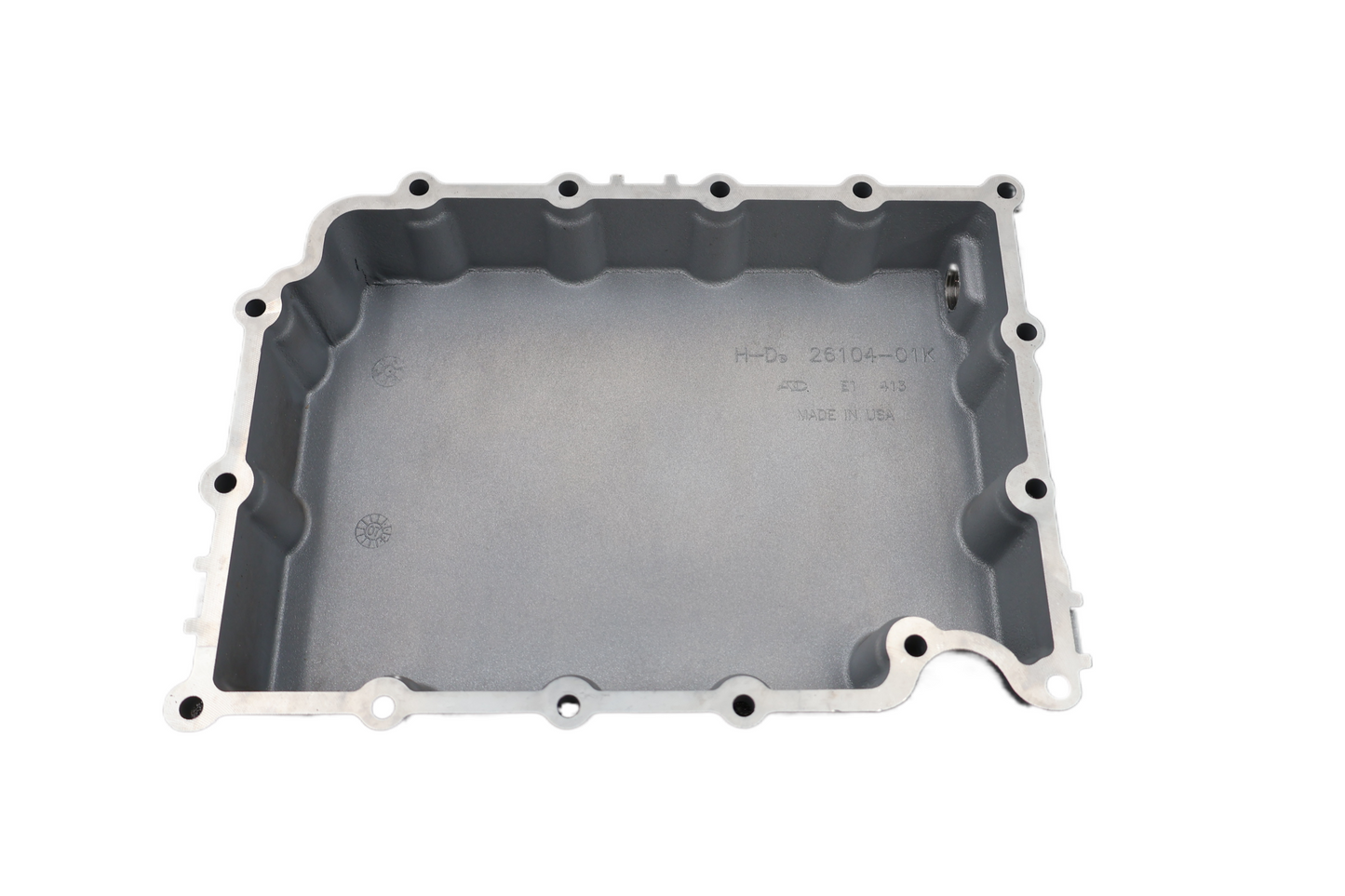 26515-07K NEW OEM 2007 HARLEY-DAVIDSON VRSC VROD OIL PAN MACHINED SILVER